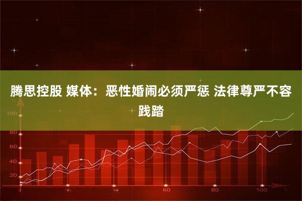 腾思控股 媒体：恶性婚闹必须严惩 法律尊严不容践踏